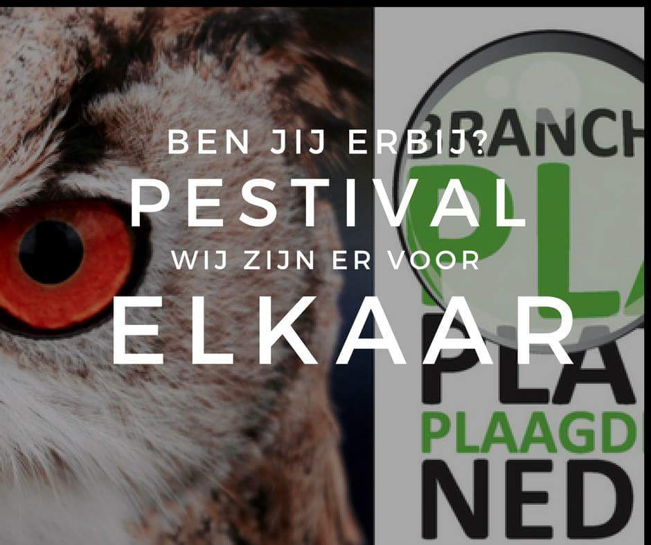Aansluitend aan de sprekers;  de PEST-QUIZ......., meet je krachten met collega's.  Winnaar gaat op onze kosten een weekendje uit. Tot 9 okt