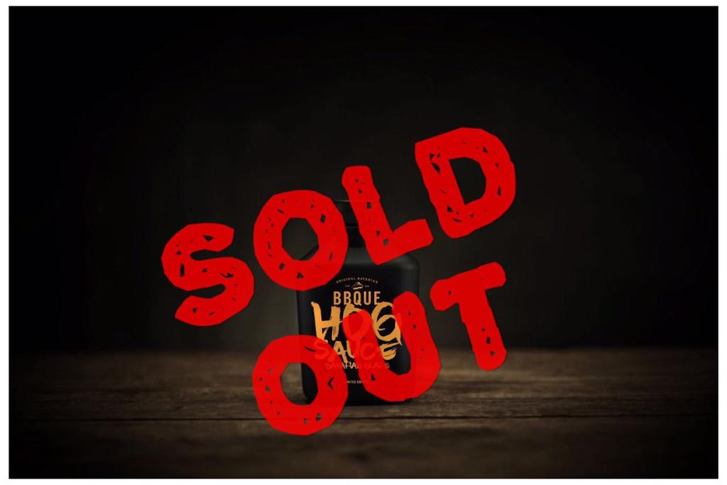 Das wars mit der HOG Sauce....