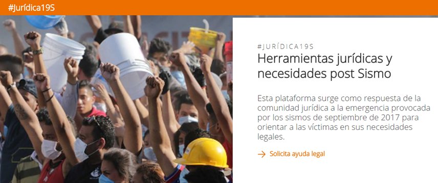 AppleseedMexico's tweet photo. Herramientas jurídicas y necesidades post Sismo https://t.co/r7US207PCq https://t.co/mKt9EGBxpL