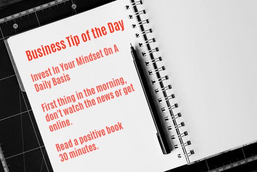 OMCEricaBrenner's tweet photo. Business Tip of the Day #3:
Invest In Your Mindset On A Daily Basis.
#business #entrepreneur #ericabrenner https://t.co/yIKo0GxFUg