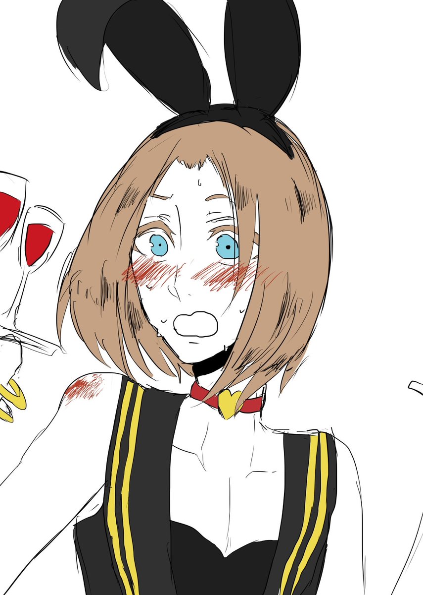 さっきのカミュの後に描いたバニーイレブンちゃん😊一応クエストしてる感じ
気持ちカミュ主、グレ主(^o^)この後お持ち帰りセッ 