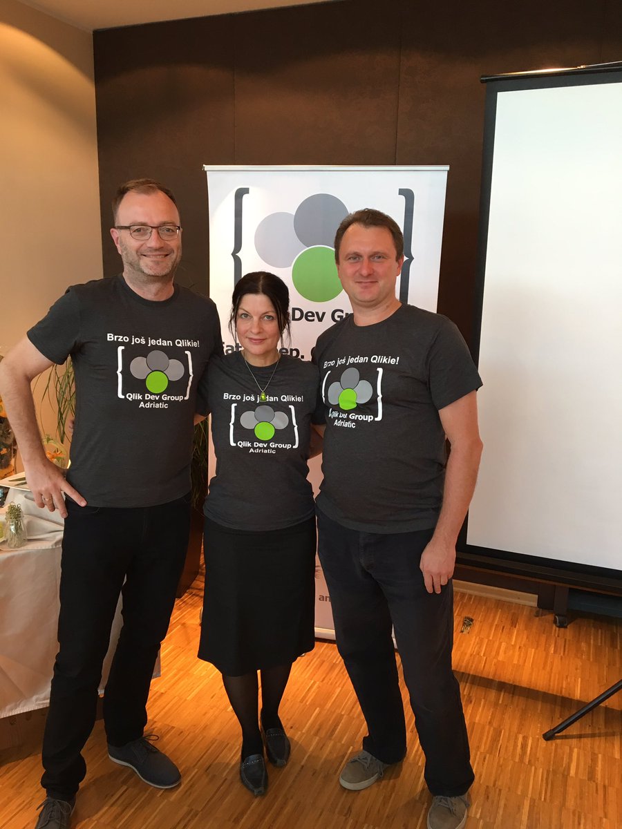 irregularbi's tweet image. Everything prepared for the 1st #QlikDevGroup Adriatic event at Adacta Ljubljana