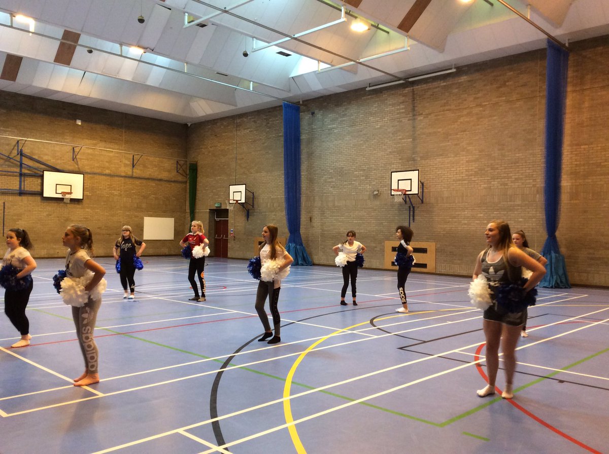northfieldaca's tweet photo. Starting off our celebration of Scottish Women and Girls in Sport week with some cheerleading. #activegirls @sportscotland @Active_Schools https://t.co/VxVpOboXQD