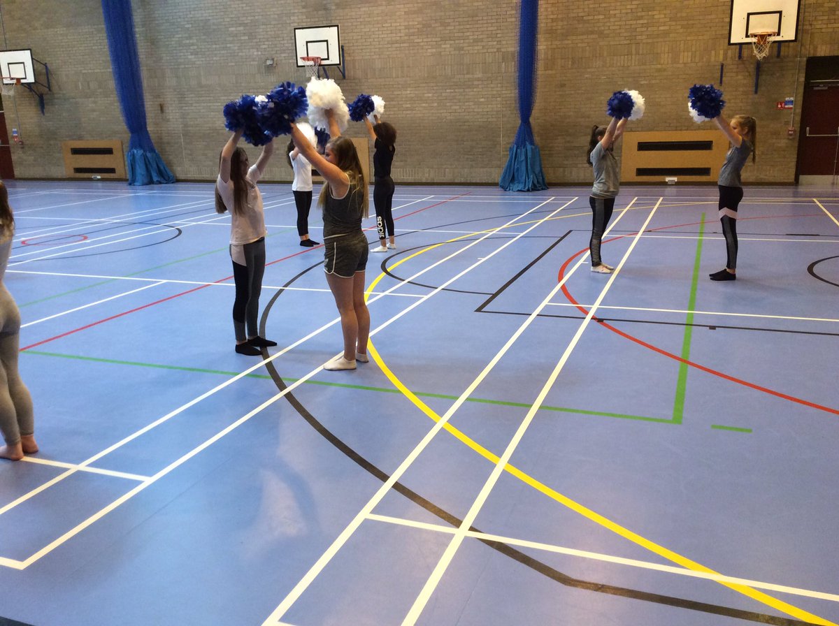northfieldaca's tweet photo. Starting off our celebration of Scottish Women and Girls in Sport week with some cheerleading. #activegirls @sportscotland @Active_Schools https://t.co/VxVpOboXQD