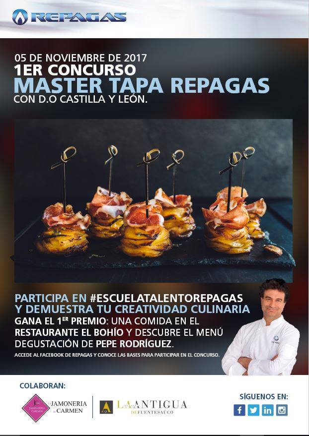 quesoslaantigua's tweet photo. ¿Conoces el 1er Concurso Master Tapa @Repagas ? Si te gusta cocinar debes participar en él. #Repagas https://t.co/PqOSD5e2Wi