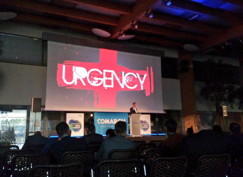 Comarch_Finance's tweet photo. Bartosz Pampuch - 
VP of @Comarch_Health, is speaking about e-Health solutions at #CUG2017 https://t.co/0xwdmTdN43