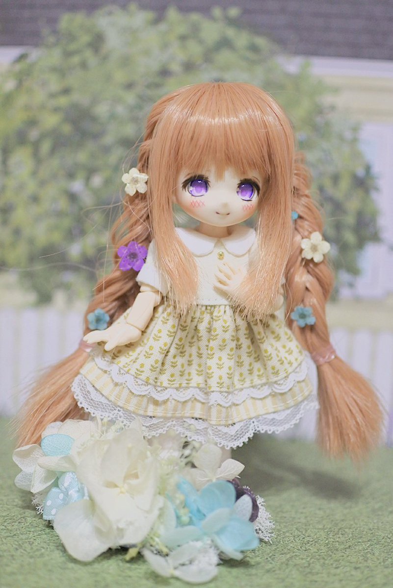 DOLLCEオリジナルミニスイーツドール あまむす - フィギュア