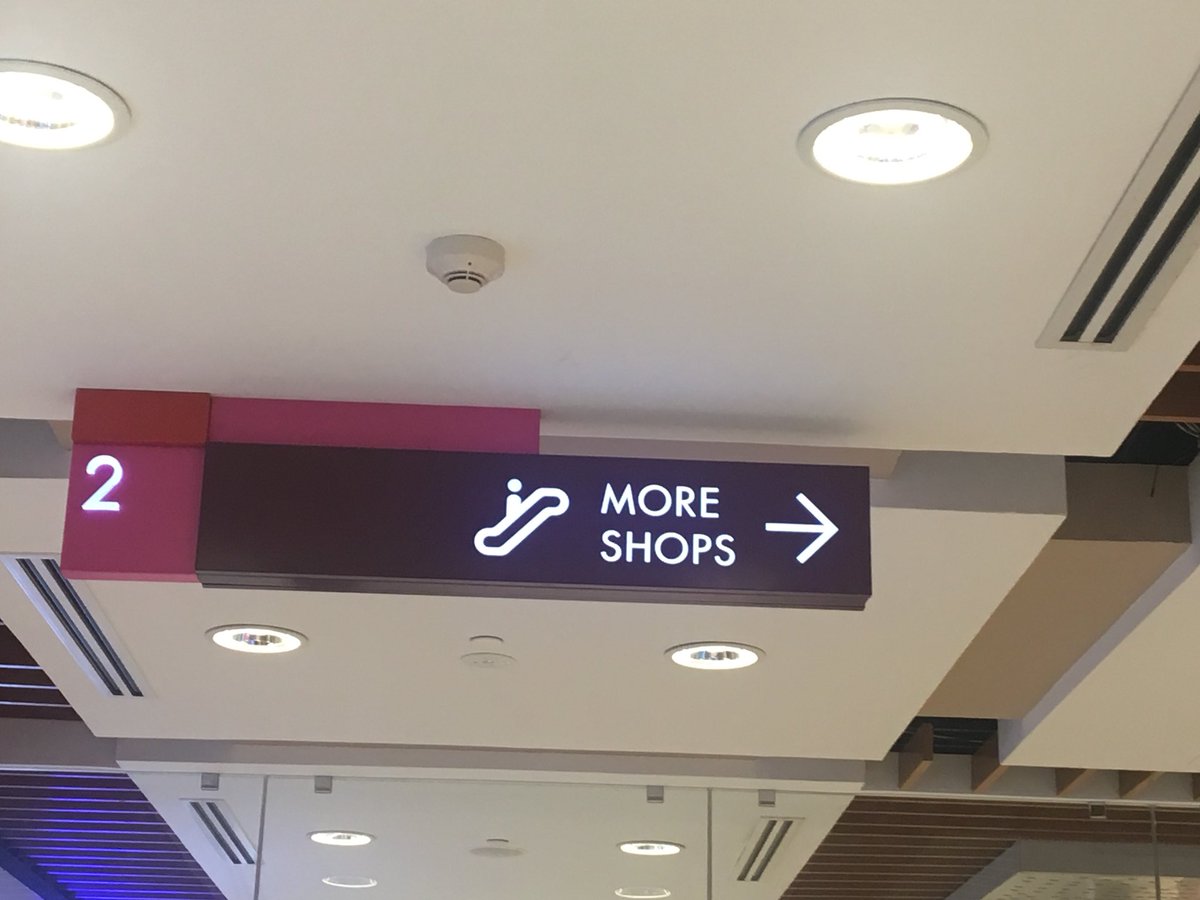 architgadhok's tweet photo. Because all you need in a mall full of shops, is a board that tells you the way to #moreshops. https://t.co/76PDG3JTxC
