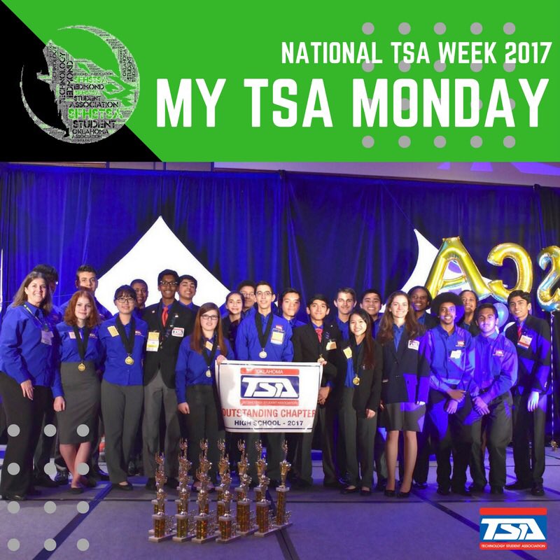 #mytsamonday <a href="/NationalTSA/">National TSA</a> <a href="/oktsa78/">Oklahoma TSA</a>