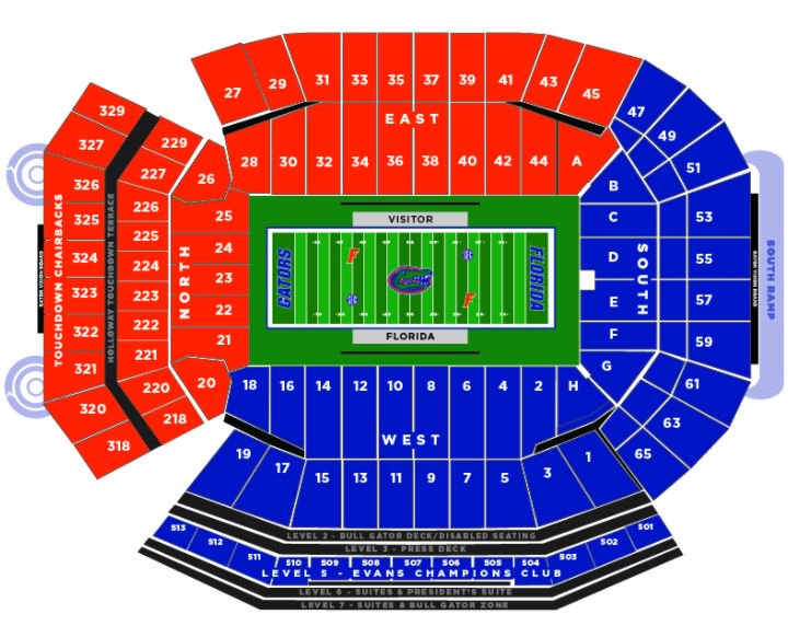 GatorsScott's tweet photo. #Gators look to half 'The Swamp' into orange &amp; blue on Saturday vs. LSU. Details: https://t.co/JdhwDxa1Vn https://t.co/x3K1wvjlxJ
