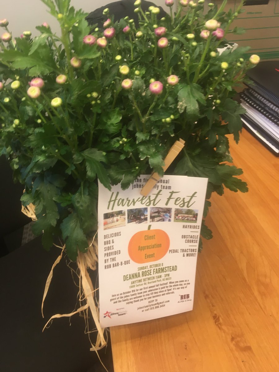 johnsfamilyteam's tweet photo. Join us ThIS SUNDAY Client Appreciation event @DRCFarm 11am-3pm stop by. We will have BBQ from @TheRubBBQ hayrides & more1 #fallfestval https://t.co/fyzgdFOati