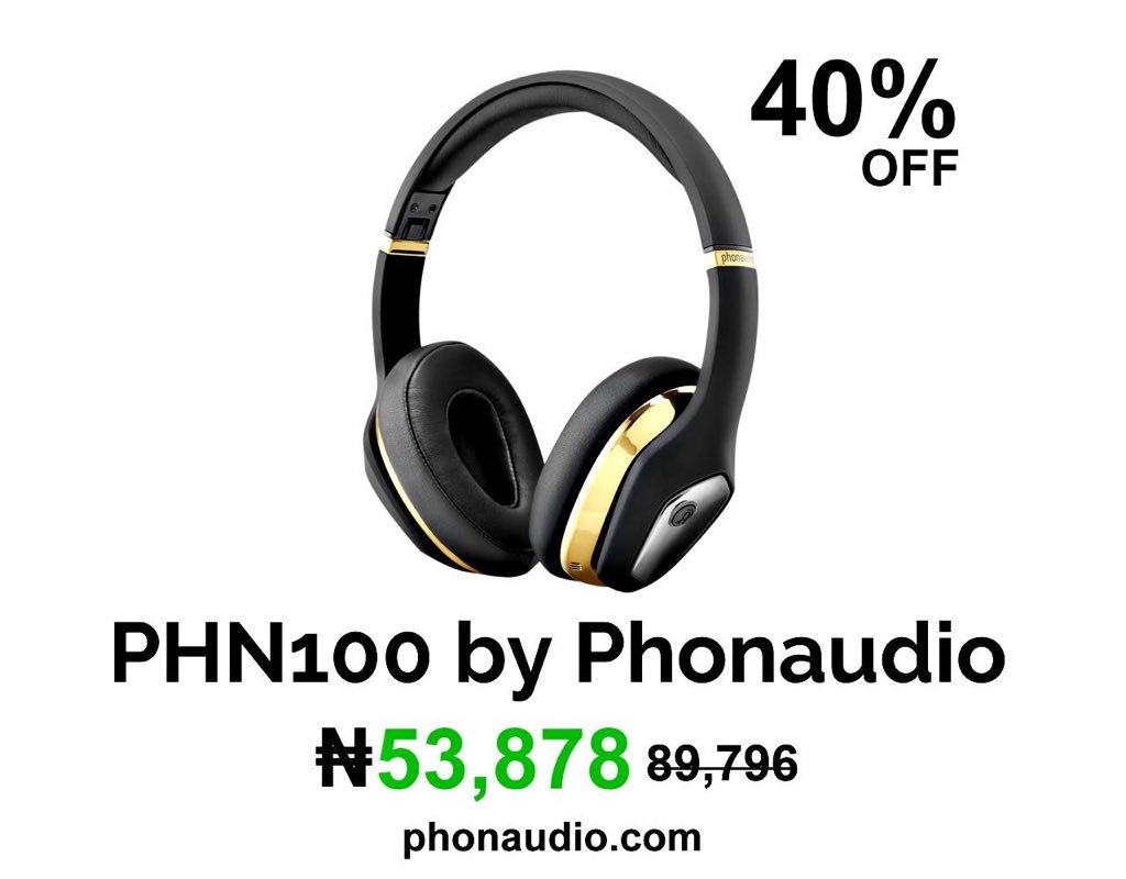 TitlopeBaptista's tweet photo. Exclusive 7 days 40% discount offer for Nigerians, from 1st - 7th Oct.
GRAB 'OUR SOUND YOUR PASSION' NOW
#Phonaudio https://t.co/0fldbjMWXN