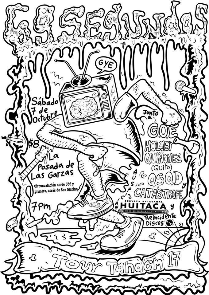 GxOxE's tweet photo. ¡Este sábado! TOUR TANDEM 2017
Posada De Las Garzas (Urdesa Norte).
20h00
$8
@69_segundos
G.O.E
Holger Quiñonez (QUITO)
QSQD
Catástrofe
RT https://t.co/1A0Gaxbk9G