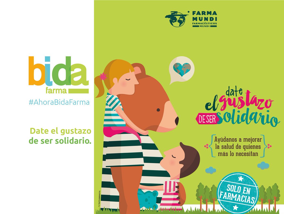 BidaFarma's tweet photo. ¡Comienza octubre dándote el gustazo de ser solidario! Pide tus ositos en tu farmacia más cercana. #AhoraBidafarma @farmamundi https://t.co/Ewh8GCUwyp