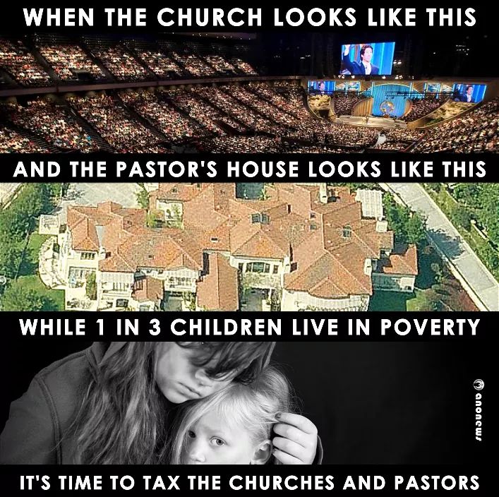 VioletGhost666's tweet photo. #Christianity.. when the greedy pastors sit on their high horses and live like kings as the rest of us live in or nearly in poverty #wakeup https://t.co/FFIbkTIb4l