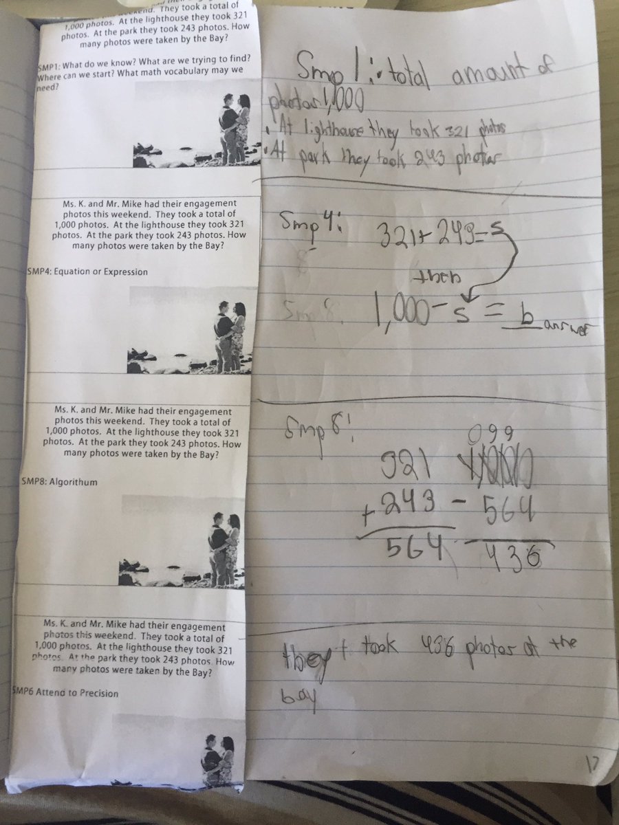 #SMPs are strong with these math 4th graders <a href="/DundalkES/">Dundalk Elementary</a> #mathtalks #journaling