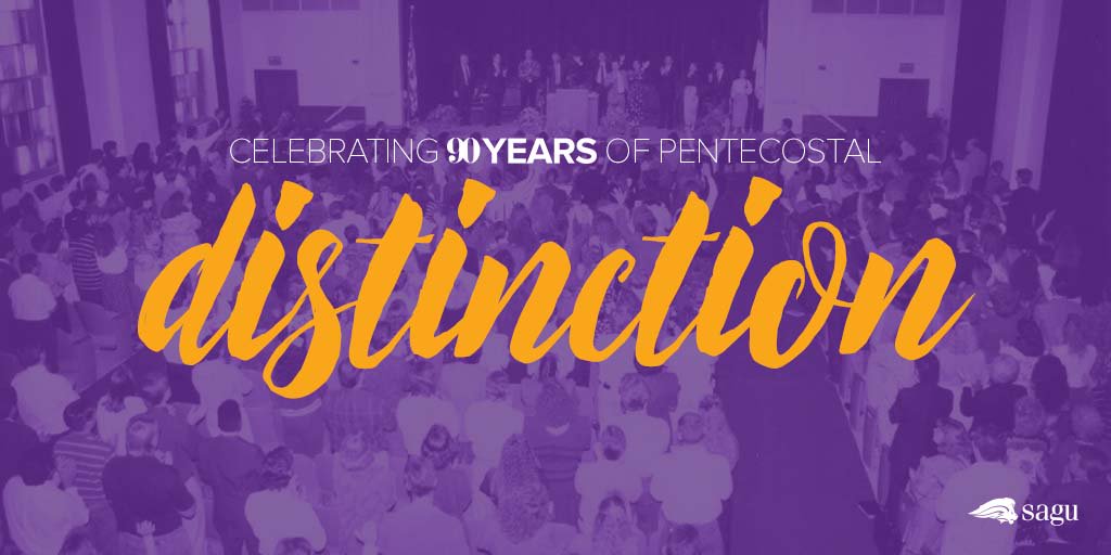 Join us NEXT WEEK, Oct 12-14, for Homecoming and #Celebrate90 years of Pentecostal Distinction @sagu! ow.ly/Xbm130fzUv0 #saguhc17