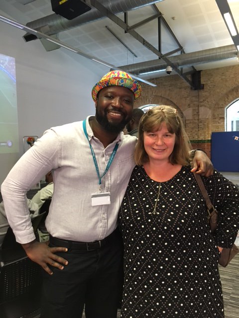Medway_Pharmacy's tweet photo. Two graduates of @Medway_Pharmacy Mr Ofori-Atta &amp; Mrs Cross have returned as Teacher Practitioners. Our graduates teaching undergrad's #MSOP https://t.co/7KicVjSsIJ