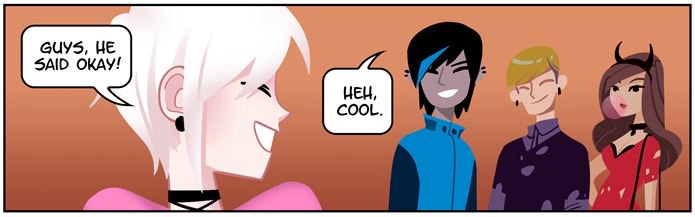SparklerMonthly's tweet photo. Free readers: Booker's new friends might not be as cool as they seem in the latest page of #MagicalHow by @eyugho!
https://t.co/mLh30S5Epo https://t.co/uMGgVes4Tf