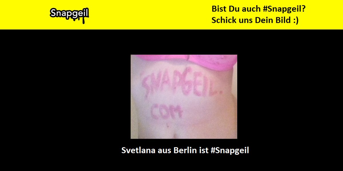 Snapgeil_com's tweet photo. Svetlana aus #Berlin ist #Snapgeil! Bist Du auch #Snapgeil? Schick uns Dein Bild:) 

https://t.co/nTHoODT0kR https://t.co/i75sA3uYf9