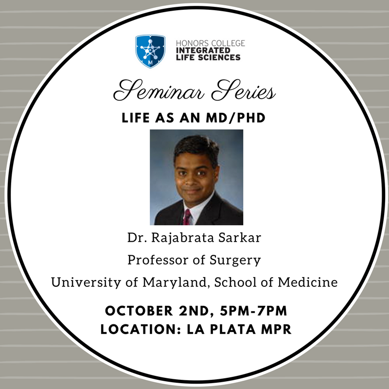 ILS_UMD's tweet photo. Many of you are considering going to med school &amp; getting your doctorate. Join us today for the seminar: Life as an MD/PhD. See you there! https://t.co/uQU05Rn459