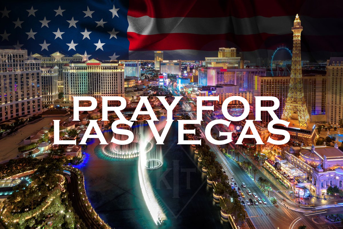 KITGROUP1's tweet photo. Prayers for all of those affected in the Las Vegas tragedy. #prayforvegas https://t.co/HQOrKBLNOW