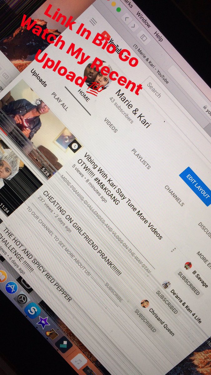 KariTheGoat's tweet photo. Can EveryOne Stop And Watch My Recent Upload Make Sure You Like &amp; Subscribe 🤣☺️
https://t.co/iBJJSWTlPq https://t.co/vKnT1lLfcZ
