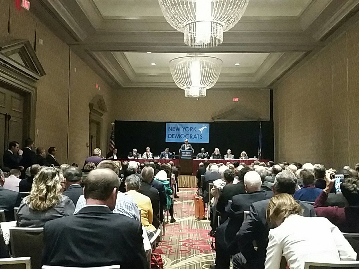 Full <a href="/nydems/">New York State Democratic Party</a> State Committee mtg.