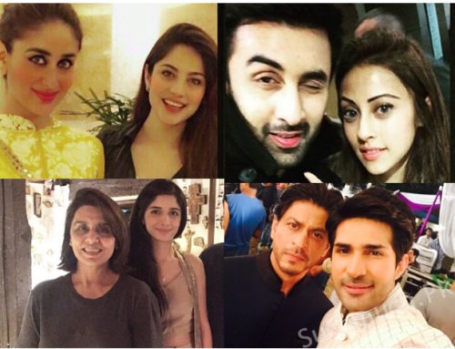 pakcelebs's tweet photo. Best selfie when Pakistani celebs met #Bollywood Celebs https://t.co/6oQVwi9GtW