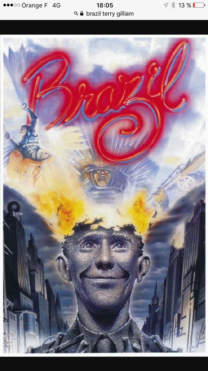 m.youtube.com/watch?v=U4KFNh… 
Voilà ce que m'évoque notre "réalité" pour les connaisseurs le film est sorti il y a 32 ans...visionnaire ce Terry