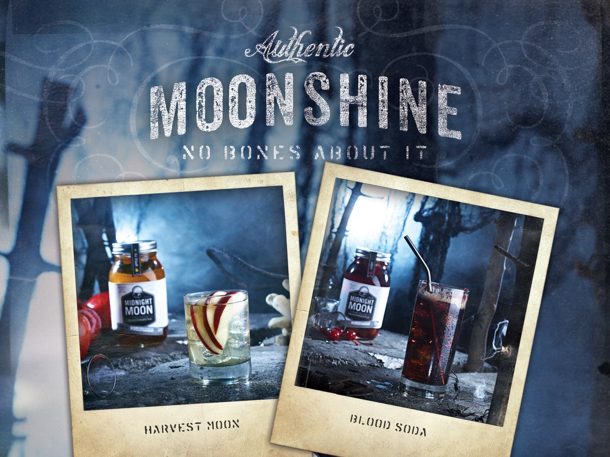 midnightmoonusa's tweet image. There are no bones about it... Midnight Moon Moonshine is the best! #midnightmoon #moonshine #spookycocktails