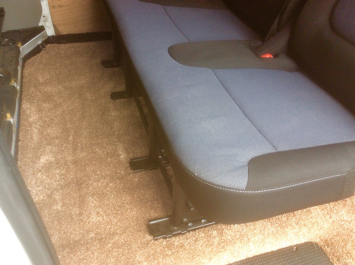 The new van has just got some Luxury Carpet fitted courtesy of the Top People at <a href="/Icarpets50/">In-spiral carpets</a> 
So wipe your feet.