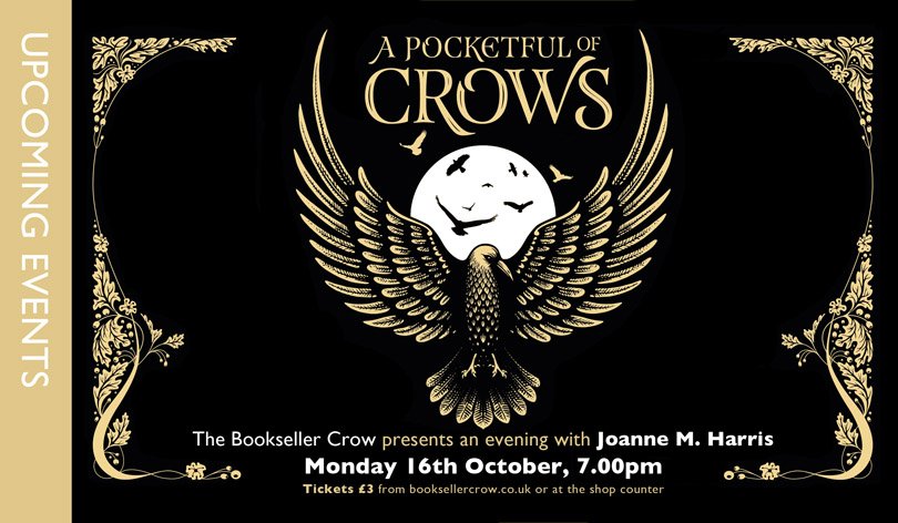 davidvallade's tweet photo. Rumours fly like magpies. Soon the Crow Moon will be full. Sing a song of starlight #Apocketfullofcrows @Joannechocolat @booksellercrow https://t.co/m96buZx7vr