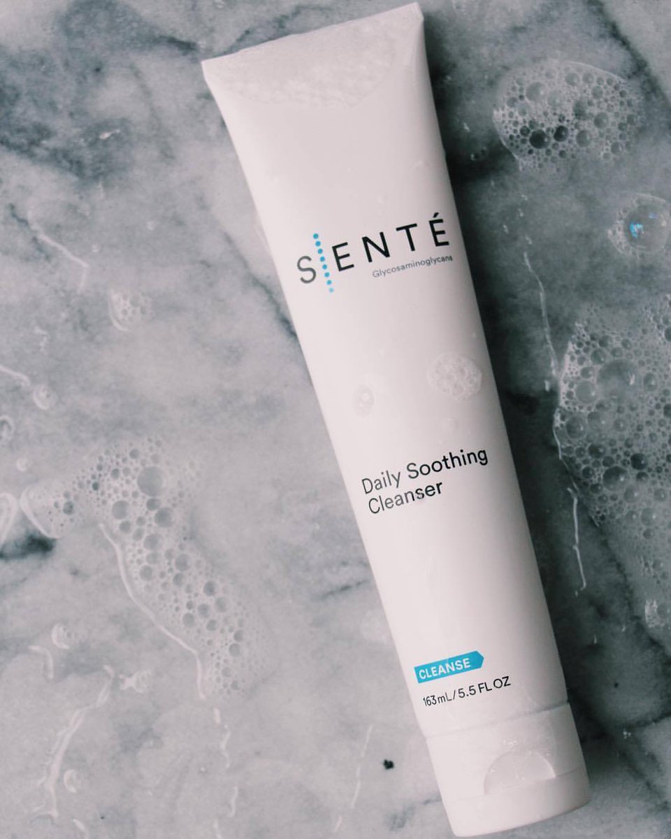 Round out your SENTÉ regimen with our all NEW Daily Soothing Cleanser! #SENTEskin