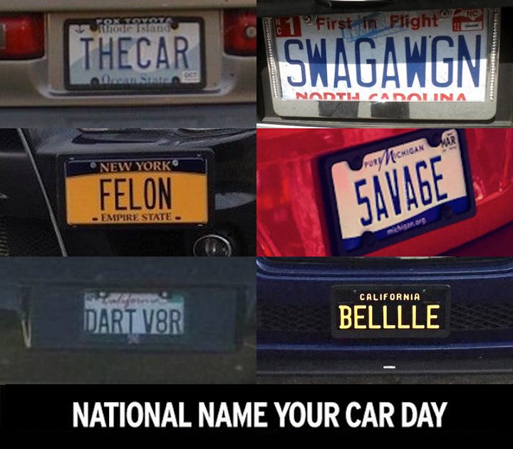 PrecisionLED's tweet image. It&apos;s National Name Your Car Day - does your ride have a name? #NameYourCarDay