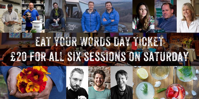 Our #eatyourwords programme's full of inspirational chefs, producers, communicators &amp; changemakers hosted by <a href="/AnnaTurns/">Go Toxic Free</a> @shanehollanduk