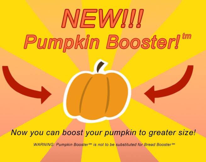 EndorasBoxGame's tweet photo. Hey Friends! It's October! Time to get some brand new Pumpkin Spiced Pumpkin Booster! Fun for the whole family! Get it while it lasts! https://t.co/82l4S7R7KQ