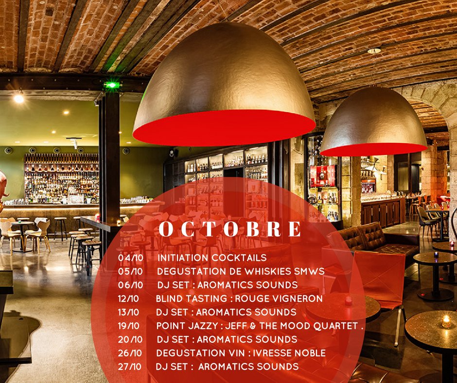lepointrougebdx's tweet photo. Mix d'events pour Octobre : Un zeste de DJ Set relevé de dégustations de vins #cocktails &amp; spirits, le tout ponctué sons Jazzy!  🍸🔴🎼🎶 https://t.co/KgHTmuavfw