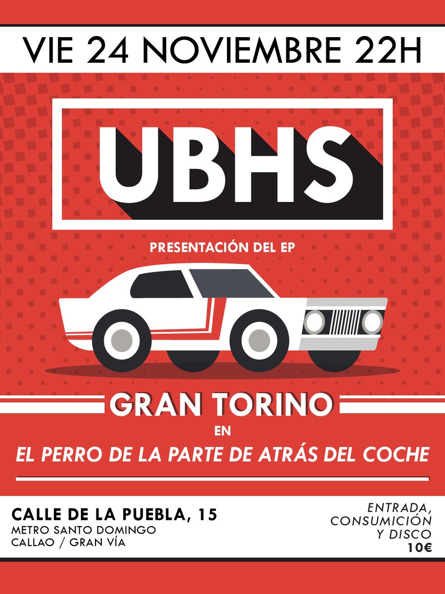 UBHSBAND's tweet photo. En éste enlace https://t.co/6t5krfY0Vj podéis comprar la entrada + consumición + disco por 10€. Os esperamos! https://t.co/ps3B2x77kt