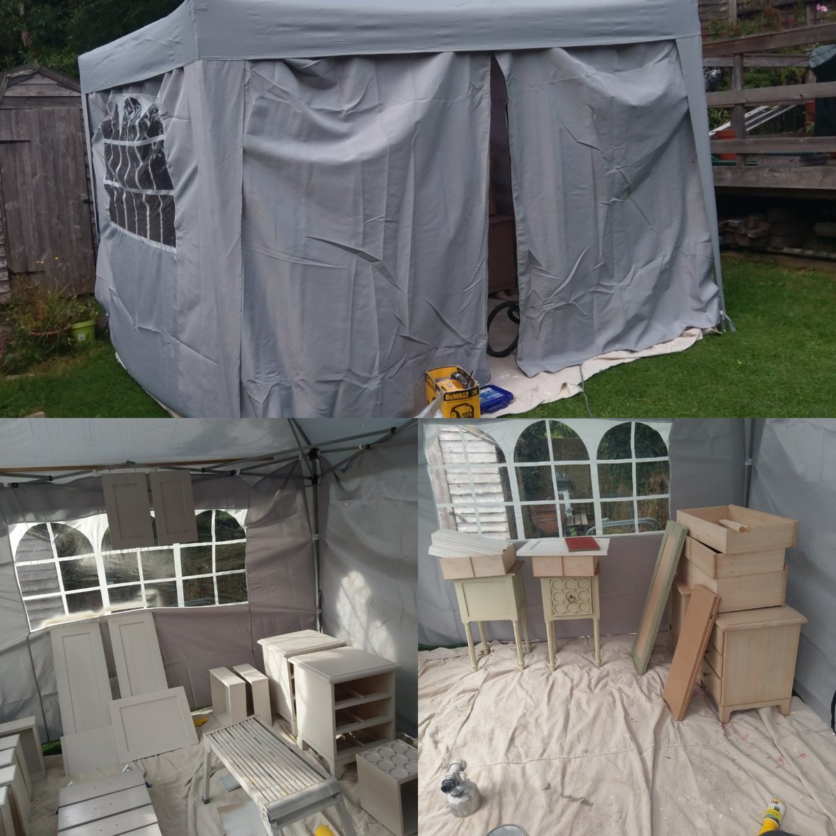 kh_decorating's tweet photo. Thanks @Garden_Camping for supplying our new spraybooth!
We can now spray even more furniture.
#decorating #Professional #Sprayer #xvlp https://t.co/57Ek1Nq9Qq