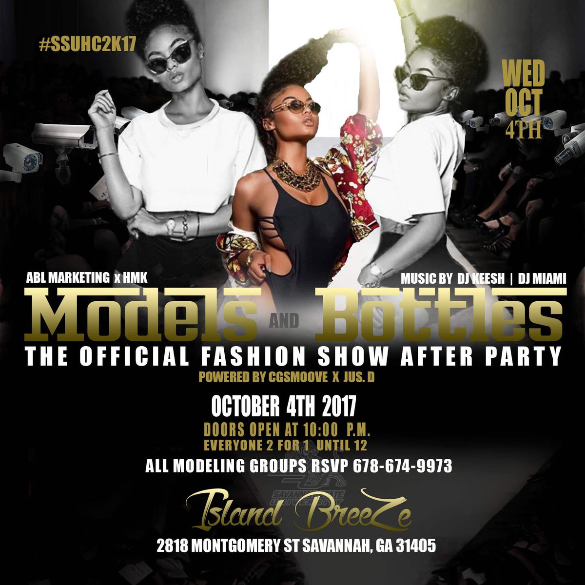KeeshGotHits's tweet photo. #SSUHC2k17
#SSU VS #SouthernNotState #ModelsnBottles Fashion Show After Party! Music by @KeeshGotHits x @DjCelsius_ 🍾✨ 🌴 https://t.co/Q0aQuBJOO7