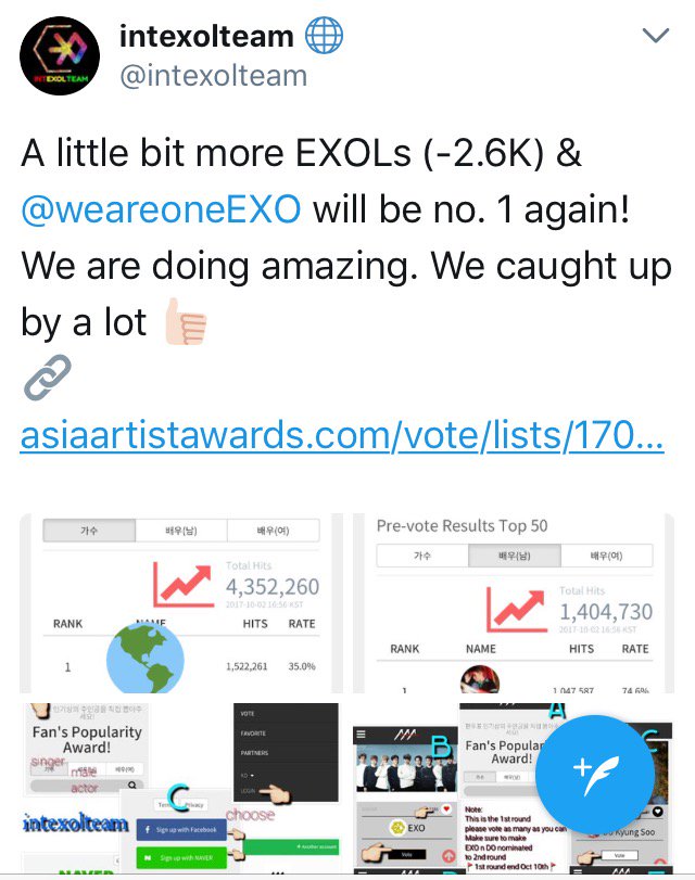 miragechen's tweet photo. Exo have such dedicated and helpful fanbases...thank you guys so much for all the work you do ❤️ #exo #proudtobeanexol @weareoneEXO https://t.co/M9omSb21qF