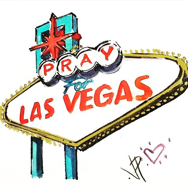 Praying for Las Vegas, all of the victims and their families, all of the performers and anyone affected by this tragedy!
