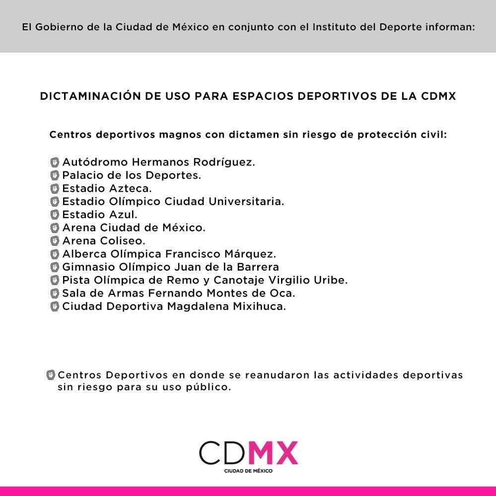 locatel_mx's tweet image. #Locatel te comparte la lista de inmuebles que  cuentan con dictamen estructural para validar su seguridad goo.gl/ndvLbo .