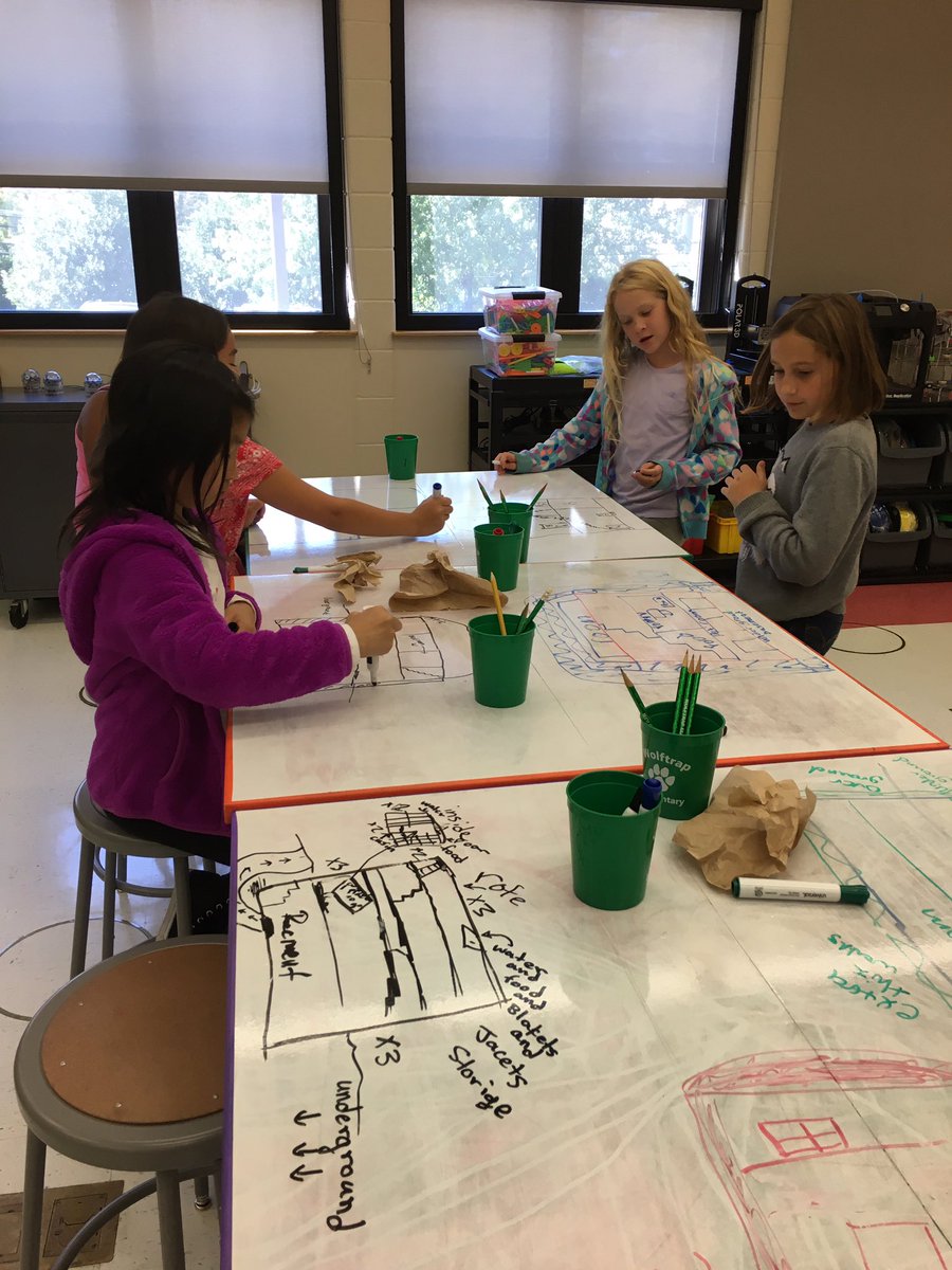 WolftrapSTEAM's tweet image. Learning how to be #goaldirected and #creative in the @WolftrapSTEAM lab #FCPSPOG