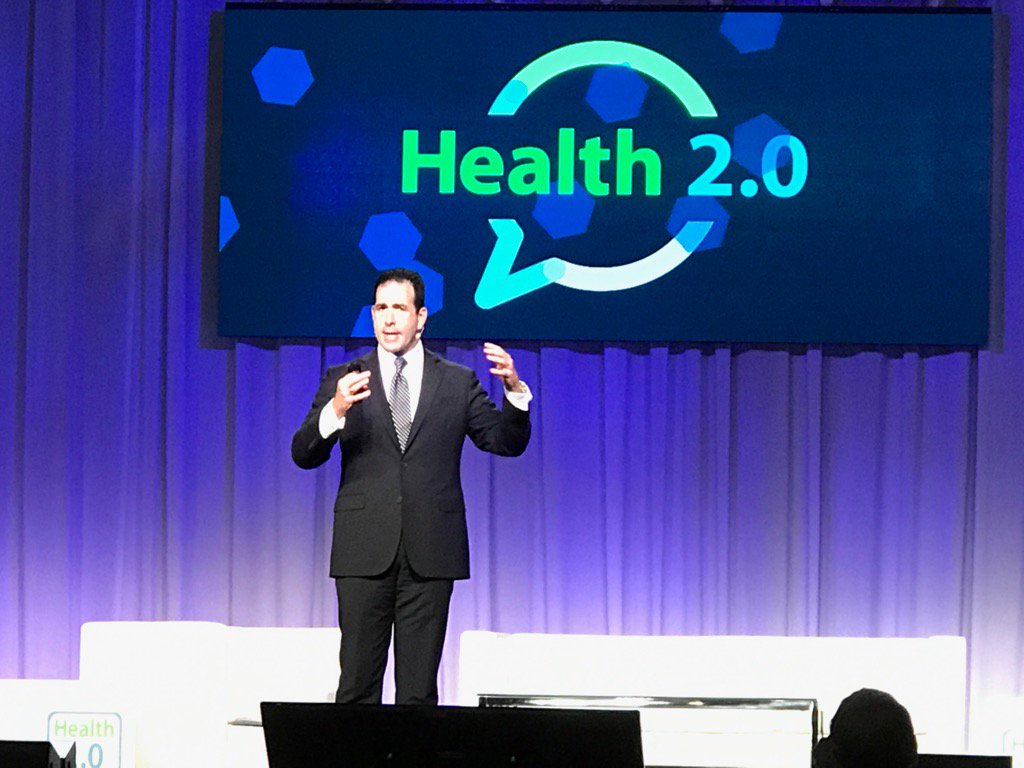 BettinaExperton's tweet photo. #health2con @HHSCTO calls 4 novel ideas for HHS. #Humetrix got them for 50+M Medicare patients! Go to booth #308 https://t.co/0YiCwAD43a