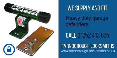 We supply and fit heavy duty garage defenders. Call 01252 413 605 or visit farnborough-locksmiths.co.uk #Locksmith #Security