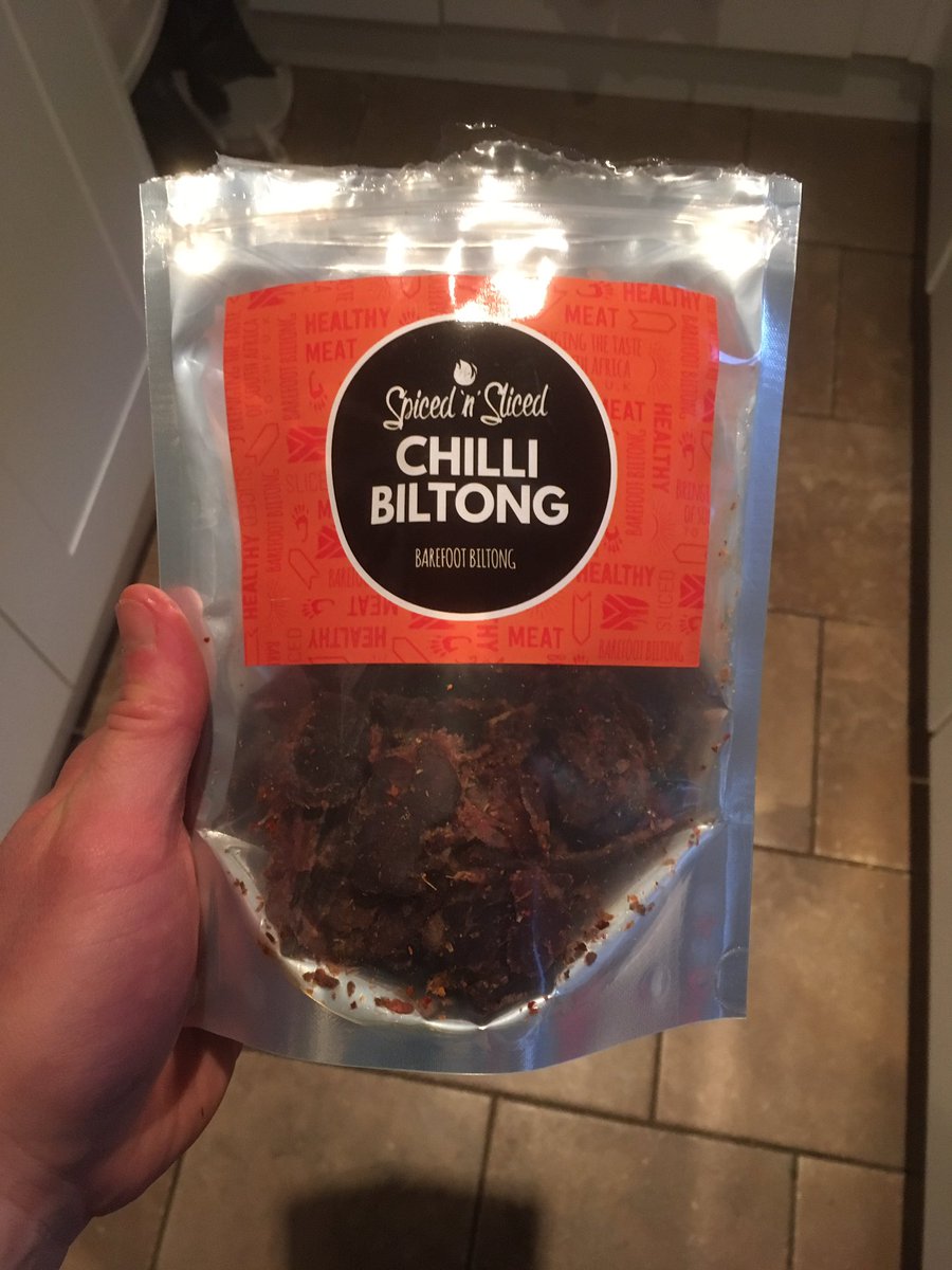East Yorkshire biltong bought at Beverley food festival. I could eat this stuff by the bucket load. Top work <a href="/BareFootBiltong/">barefoot biltong</a>