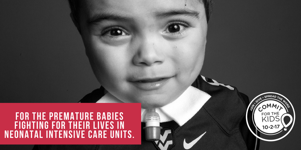 CMN_HQ's tweet photo. #CommitForTheKids like Jensen who was born at just under 28 weeks, weighing only 2 pounds, 3 ounces. https://t.co/QFbI0w9yfT https://t.co/ova1iw9RYj