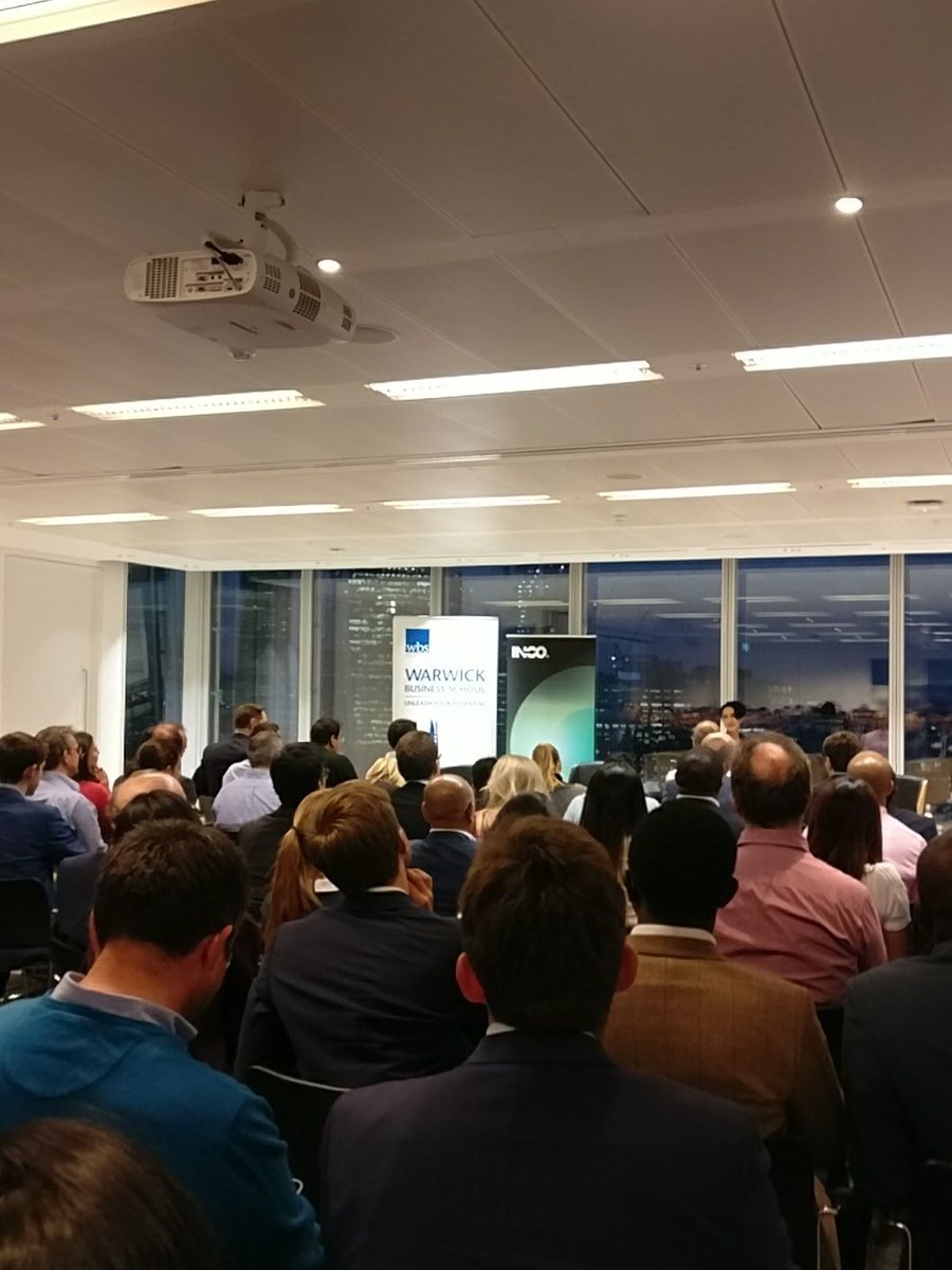 Excited to be at <a href="/WarwickBSchool/">WBS</a> Leadership Panel on #Fintech #digitisation #data